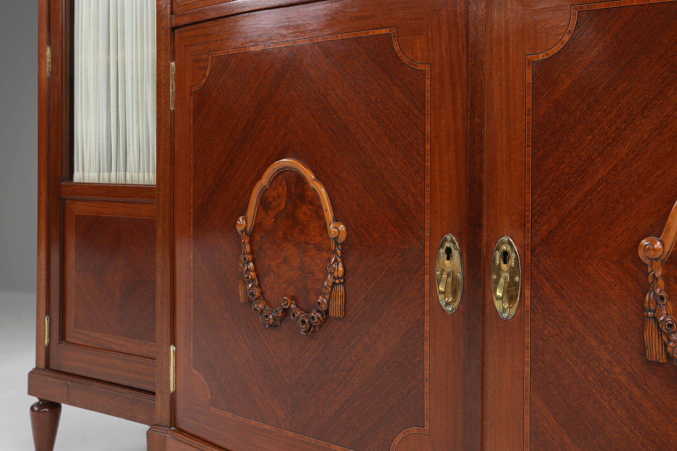 Art Deco Cabinet attributed to De Coene, Belgium 1930sthumbnail